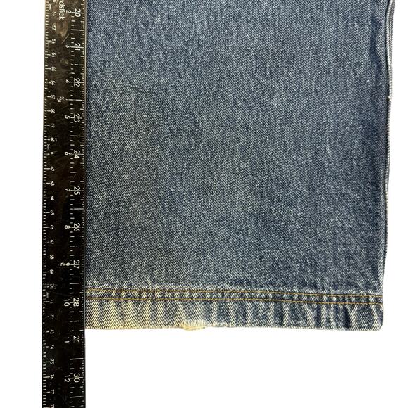 Duluth Carpenter Jeans Mens 40x30  Mid-rise Wide-leg Utility‎ Workwear 100% Cot - Picture 4 of 10